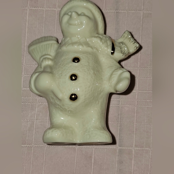 NWOT  LENOX SNOWMAN - Picture 7 of 8